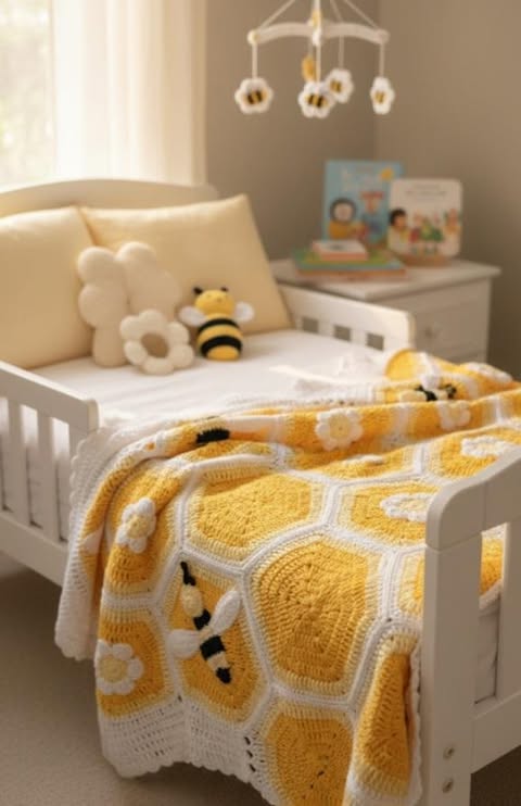 Honeybee Crochet Blanket