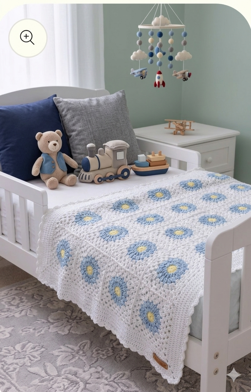 Baby blanket ( Granny square)