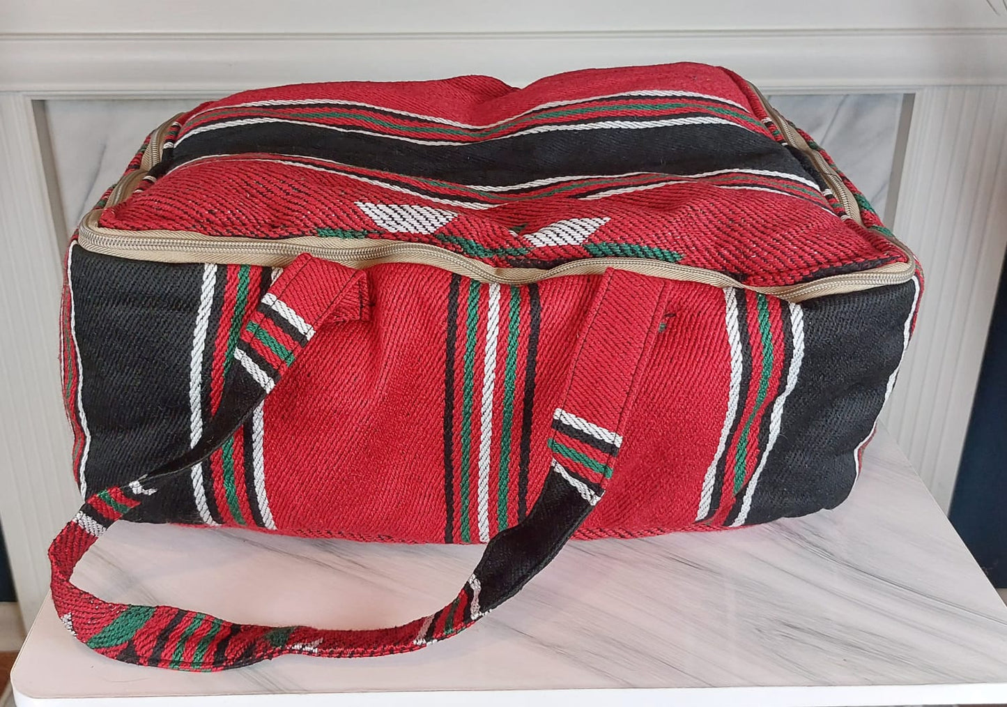 Sadu-Style Food Carrier Bag – Rectangle shape ( Pyrex )