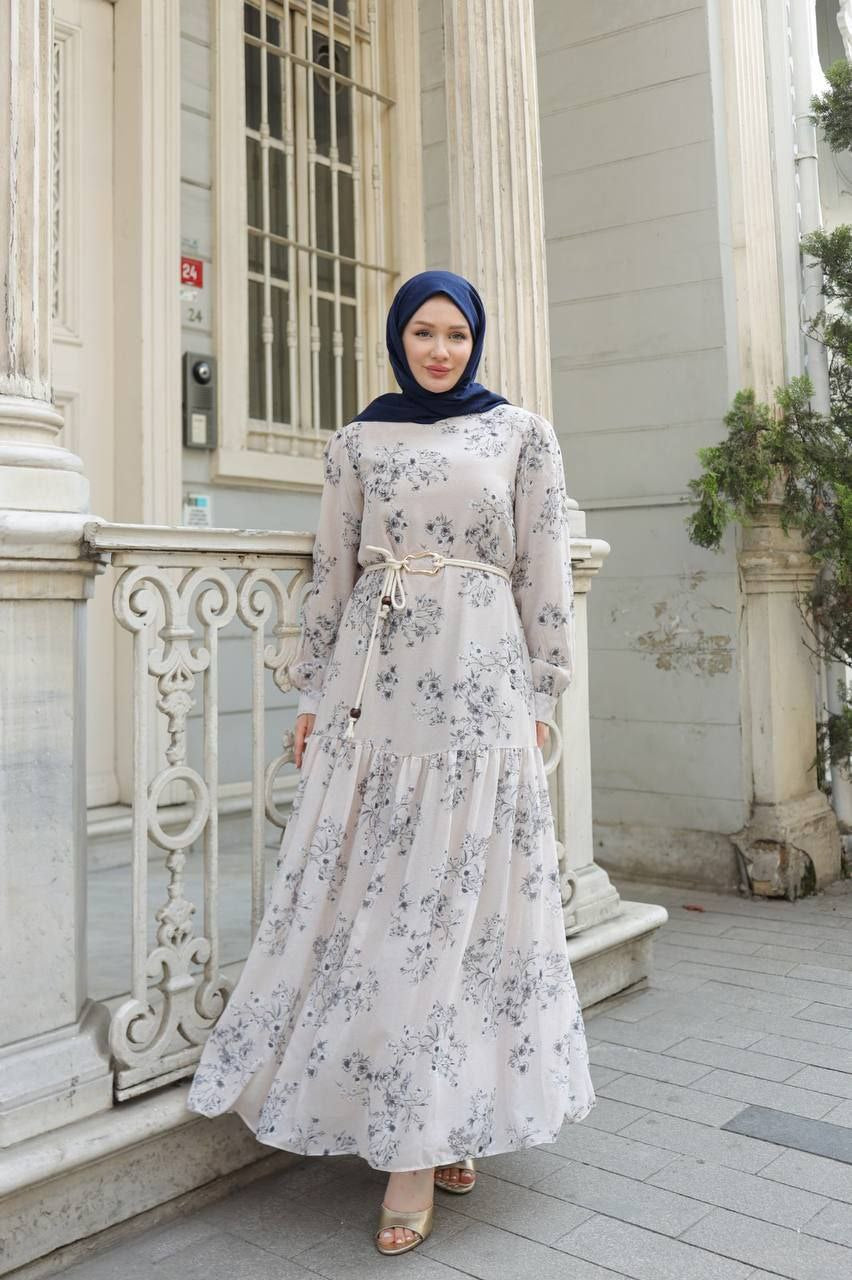 Floral Elegance Maxi Dress