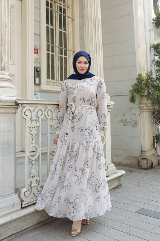 Floral Elegance Maxi Dress